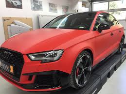 Diesmal eine basis folierung sprich alles aussen ( ohne einstiege sowie türkanten). Audi Rs3 Rot Matt Verklebeprofi Jurgen Eidt Aus Lichtenstein Bei Reutlingen