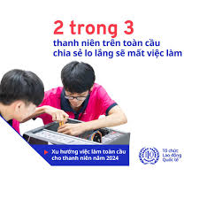 English below] 🙋‍♀️💁‍♂️Tỷ lệ thất nghiệp của thanh niên trên toàn cầu đã quay về mức trước đại dịch. Tỷ lệ này là 13% vào năm 2023—mức thấp nhất trong 15 năm