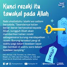 Nonton online di vidio poster dakwah kali ini akan membahas tentang tawakal adalah. Rumaysho Com Kunci Rezeki Seorang Muslim Mudah Datang Facebook