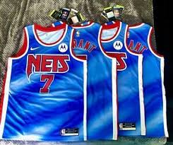 Nike nba brooklyn nets kevin durant black swingman jersey youth (14/16) large. Kevin Durant Brooklyn Nets Classic Edition Nike Swingman Jersey Motorola Patch Ebay