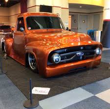 Image result for Gold Comet Orange 1955 Truck