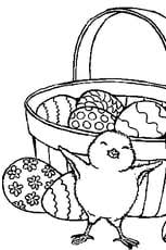 Des dessins pour toutes les fêtes: Coloriage Panier De Paques En Ligne Gratuit A Imprimer