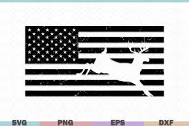 Download Usa Flag With Deer Hunting Graphic By Svgitems Creative Fabrica PSD Mockup Templates