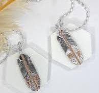 Custom Feather Pendant