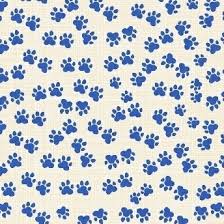 Carolyn Gavin Hot Dogs Cool Cats Paws Blue Crimson Tate Modern Quilter Cool Cats Puppy Paws Cat Paws