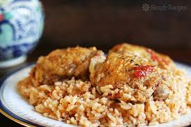 This arroz con pollo recipe is the ultimate chicken and rice dish. Arroz Con Pollo Recipe