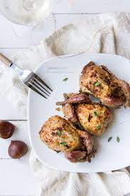 Infornare a 180° per 25 minuti. Quaglie Ripiene Di Castagne Per Un Pranzo Di Festa Lennesimoblog