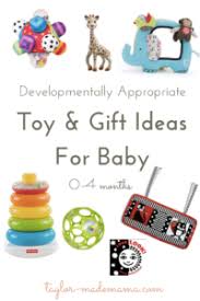 Make a donation in their name. Toy Gift Ideas For Baby Taylor Made Mama