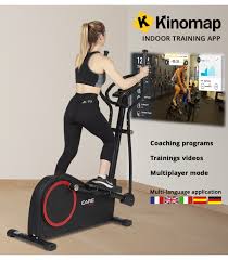 24 programmes d'entraînement préinstallés ; Velo Elliptique Connecte Ce 685