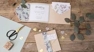 Our templates come with everything to make a complete stationery set. Diy Homemade Wedding Invitations By Sostrene Grene Youtube