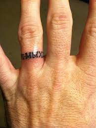 Pin By Stella Strutz On My Happy Home Wedding Ring Tattoo For Men Wedding Band Tattoo Tattoo Wedding Rings