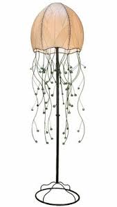 Don T They Know That The Jellyfish Are Taking Over Beach Style Floor Lamps Beach Lamps Lamp