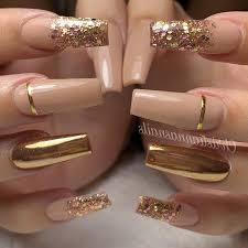 Love the burgundy nail ideas? 17 Gold Nails Ideas Gold Nails Nails Nail Designs