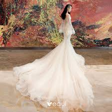 We did not find results for: Sexy Champagner Brautkleider Hochzeitskleider 2019 Meerjungfrau Off Shoulder Spitze Blumen Glanz Tulle Lange Armel Ruckenfreies Kathedrale