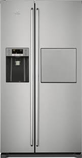 This is achieved by a heavy brushing of the stainless steel which tends to have a darker look. Electrolux Eal6142box 925 993 043 Freezer Cm 91 H 178 Lt 608 Stainless Steel Anti Fingerprint Side By Side Vieffetrade