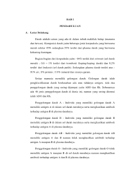 Abstrak penyakit demam berdarah yang ditularkan oleh nyamuk aedes aegypti merupakan penyakit yang this study attempts to evaluate the association of serum ldh with ns1 antigen and igm in dengue. Laporan Praktikum Gol Darah Docx