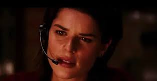 Scream 3 Sidney's hotline call scene This phonecall Ghostface did to Sidney  pretending to be her mother Maureen Prescott and clics the voice changer in  and turning into the killer proved she