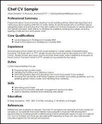 Resume samples for your 2021 job application. Sous Chef Cv Sample August 2021
