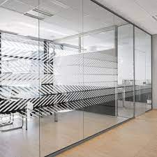 The decals have the look of real etched or frosted glass at a much lower cost and are quick and easy to apply. Office Wall Window Decals Vinyl Impression