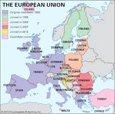 European Union The European Union Parts Of Speech Activities Map Of Britain