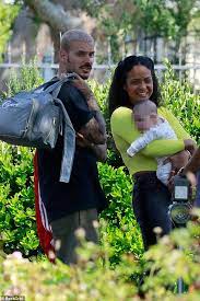 Congratulations are in order for christina milian, who has welcomed a bouncing baby boy. Christina Milian Is All Smiles With Her Partner Matt Pokora And Their Five Month Old Son Isaiah Daily Mail Online