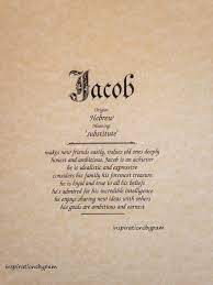 Jacob First Name Meaning Art Print Male Name Meaning Beige Etsy Names With Meaning Male Names First Name Meaning