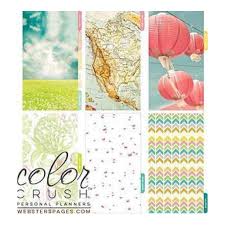 Webster's pages color crush collection is filled with products that will brighten your life. Websters Pages Colour Crush A2 Personal Planner Divider Set Kit Life Craftonline