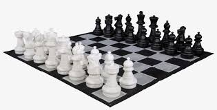 The goal of the game is for each player to try and checkmate the king of the opponent. Set Up Giant Chess Png Image Transparent Png Free Download On Seekpng