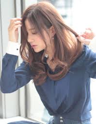 ニュアンスパーマ ku 262 ヘアカタログ 髪型 ヘアスタイル ロング ワンレン 髪型 ニュアンスパーマ