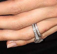 Hilaria Baldwin Celebrity Engagement Rings Silver Rings Rings