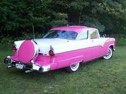 The Queen A Pink 1955 Ford Crown Victoria Retro Cars Classy Cars Classic Cars Trucks