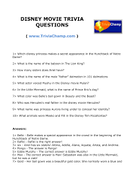 Alexander the great, isn't called great for no reason, as many know, he accomplished a lot in his short lifetime. Disney Movie Trivia Questions