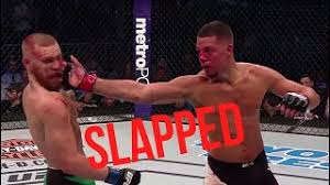 Look back at the biggest wins, bloodiest faces and angriest middle fingers of nate diaz's ufc career, including his victories against manny gamburyan at the. Why Do Nate Diaz And Nick Diaz Slap Their Opponents In Ufc The Infamous Stockton Slap