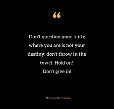 Perhaps not a whole chapter but a reasonable paragraph, at any rate. 60 Throwing In The Towel Quotes To Inspire You Not To Quit