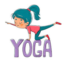 Person Doing Yoga Or Pilates Yoga Cartoon Yoga Illustration Kids Yoga Poses