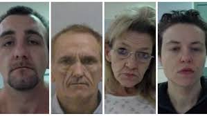 4 charged after Nebo raid uncovers meth, cash and marijuana