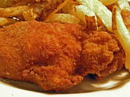 Roll in bread crumbs, pressing crumbs into chicken; Barberton Chicken Dishes Roadfood