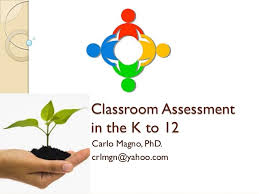 The owners claimed the tax. K To 12 Classroom Assessment Ppt