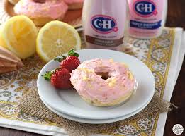 She was happy beyond words! Strawberry Lemon Poppyseed Donuts A Kitchen Addiction