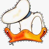 Donald Vintage Free Printable Mask Duck Mask Donald Duck Party Printable Masks
