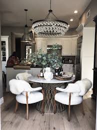 Chandelier For My Dining Room Kitchen Table Decor Round Dining Kitchen Dining Room