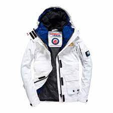 Superdry Sea Storm Jacket Branco Comprar E Ofertas Na Dressinn