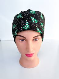 Limited Christmas Ponytail or Euro Style Scrub Hat, Christmas Tree Lights  Scrub Cap, Ponytail Hat, OR Hats, Christmas, Holiday