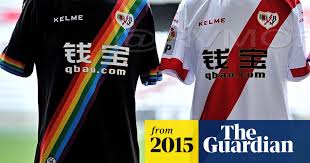 Rayo vallecano de madrid, s.a.d., often abbreviated to rayo, is a spanish football team based in madrid, in the neighbourhood of vallecas. Rayo Vallecano S Rainbow Kit Supports Seven Causes Including Lgbt Rights Rayo Vallecano The Guardian