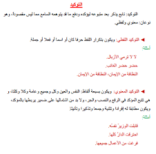 التوكيد اللغة العربية