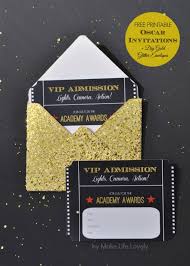 Collection by dorothy cooper • last updated 4 days ago. Free Printable Oscar Party Invitations Diy Gold Glitter Envelopes Make Life Lovely
