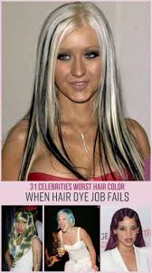 31 Celebrities Worst Hair Color Hair Dye Job Celebrities Fashion Fails Hair Hairdyejobfails Livelypals Hair Color Dyed Hair Bad Hair