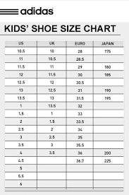 adidas girls size chart bedowntowndaytona com