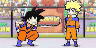 Launch ad shows naruto/gintoki vs. Songoku Serie Anime Dragon Ball Z Vs Naruto Uzumaki Serie Anime Naruto Crossover Mangas Manganime Gif Goku Vs Dragon Ball Z Anime