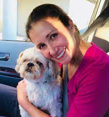 Dr Anthony Youn This Is A Photo Of My Wife Amy And My Pup Macks As We Drove Him Home For The First Time Macks Was Given Away For Adoption At